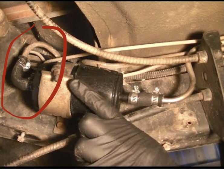 ‘95 Jeep YJ 90degree fuel line fitting fuel pump Jeep Wrangler YJ Forum