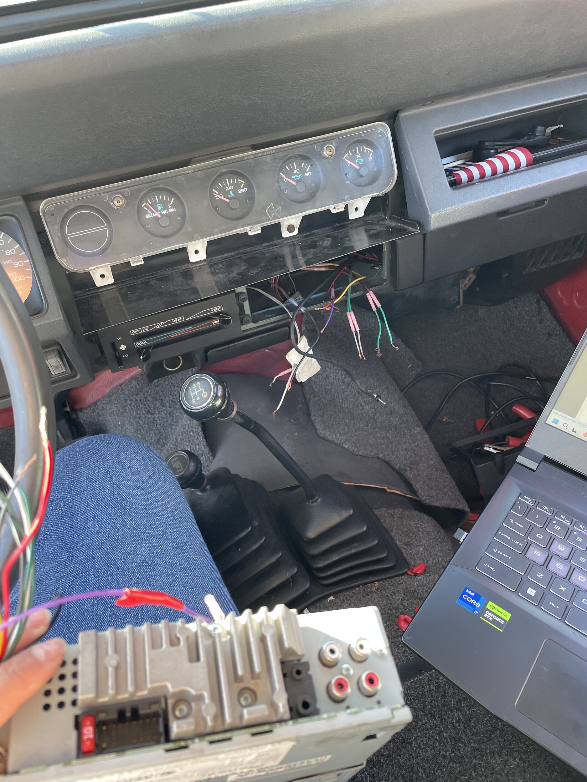 Can anyone tell me where these dash wires go? | Jeep Wrangler YJ Forum