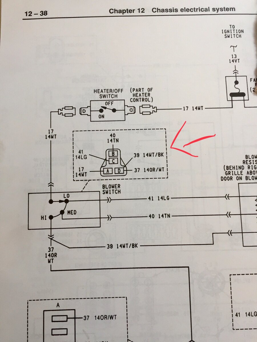 Heater Control Connections Questions | Jeep Wrangler YJ Forum