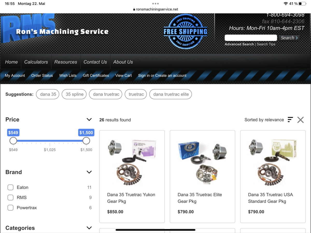 Posi Carriers - Dana - Ron's Machining Service.png