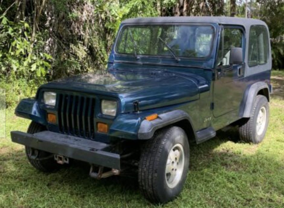 Nice 1995 YJ hardtop for sale! | Jeep Wrangler YJ Forum