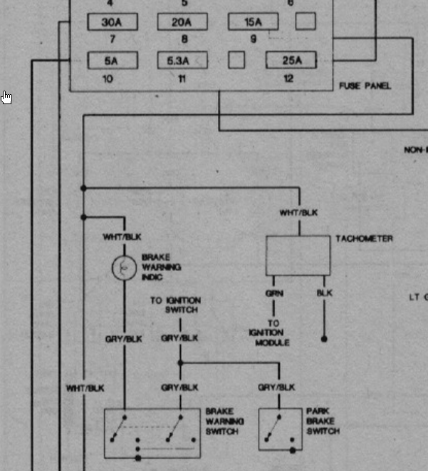 Tachometer issue | Jeep Wrangler YJ Forum