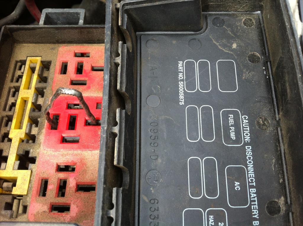 HowTo Jumper Your Fuel Pump Jeep Wrangler YJ Forum