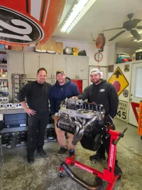 Keith Newcomer me and Devin my brother Chuck took the picture.webp